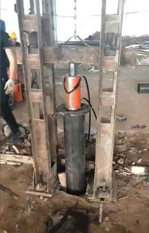保定满城县钢管桩加固